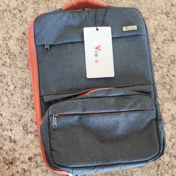 Other - Gray and Orange Laptop Case/Sleeve